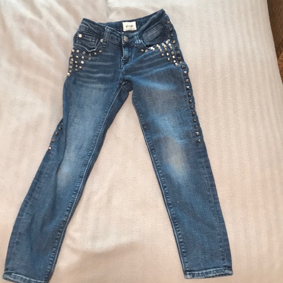 Hudson Studded Blue Jeans size 7 - Picture 1 of 5